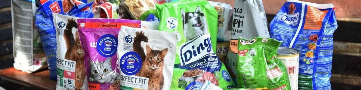 Химкинские активисты передали более 100 кг товаров для бездомных собак