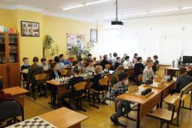 В гимназии 16 состоялся праздничный шахматный турнир спортшколы "Химки"
