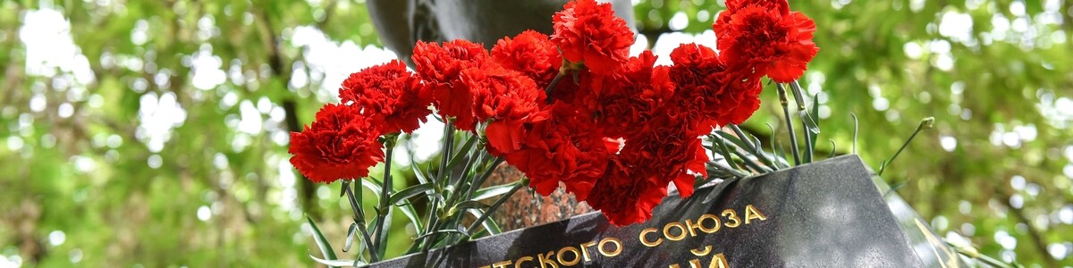Глава Химок возложил цветы к монументу «Отстоявшим Отчизну»