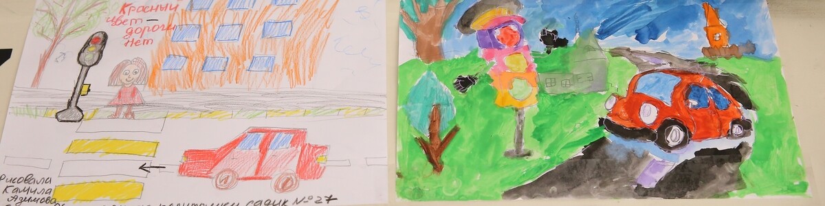 В Химках на линию выпустили троллейбус, украшенный детскими рисунками